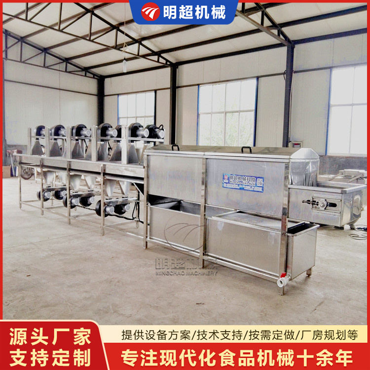 酸模葉清洗風(fēng)干生產(chǎn)線